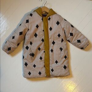 Bobo Choses Diamond Puffer Quilt Jacket, size 4-5